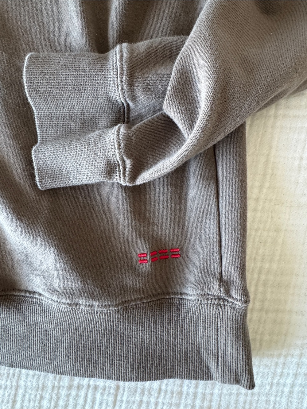 Peace Love World I Am Blessed Olive Stone French Terry Hoodie Sweatshirt S - Picture 7 of 9